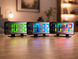Годинник VST 888H RGB з датчиком температури / Годинник електронний настільний з дзеркальним дисплеєм / Дзеркальний LED годинник з будильником sp9957 фото 1