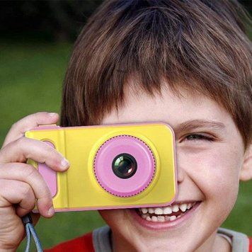Дитячий цифровий фотоапарат Dvr baby camera V7 Рожевий sp536969/1 фото