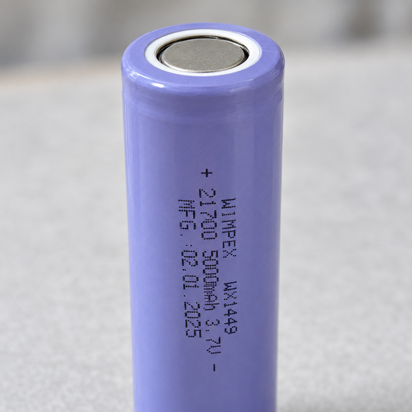 Акумулятор Wimpex WX1449 Li-ion 21700 / Акумуляторна батарейка 5000 mAh 3,7В WX-1449 фото