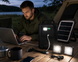 Портативна сонячна зарядна станція CCLAMP CL-083-38, 2400 mAh з LED-лампами / Автономне джерело живлення із сонячною панеллю sp10592 фото 2