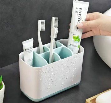 Підставка для зубних щіток Large toothbrush caddy | Організатор у ванну 5098526 фото