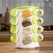 Стійка для зберігання спецій spice rack sixteen in one, набір для спецій 16 в 1 20544100 фото 1