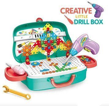 Дитяча валізка Ремонт Creative Little Drill Box jv254136 фото
