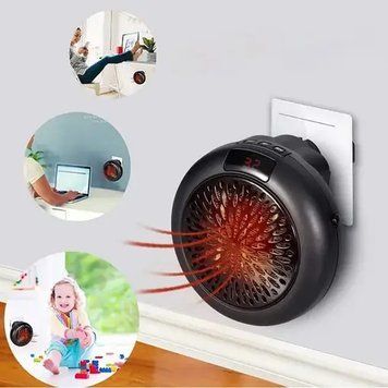 Портативний обігрівач, тепловентилятор Wonder Heater 900 Вт з таймером KLW-019A1 20112738 фото