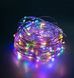 Xmas гірлянда 50 Led 5M(Copper) на мідному дроті (Крапля роси) M MULTI працює від батарей + USB Мультицвет ZAR99multi фото 2