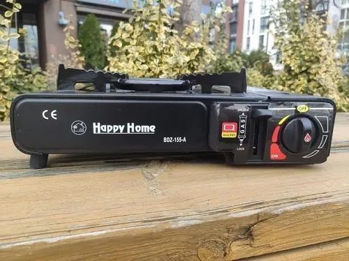 Портативна газова плита HAPPY HOME BDZ-155A + кейс BDZ-155A фото