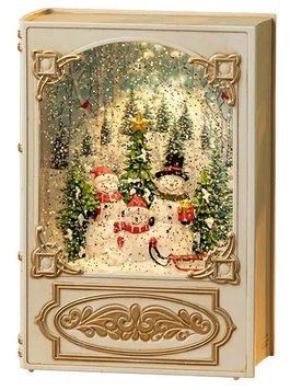 Сніговик Новорічний музичний нічник-світильник XMAS WDL 24023B G3579/3 фото