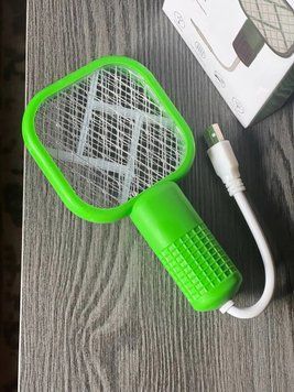 Міні мухобойка USB-пастка комах для боротьби зі шкідниками, УФ-світло 2053945 фото