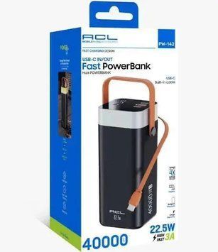 Портативний зарядний пристрій ACL PW-142 Fast PowerBank Pah142 фото