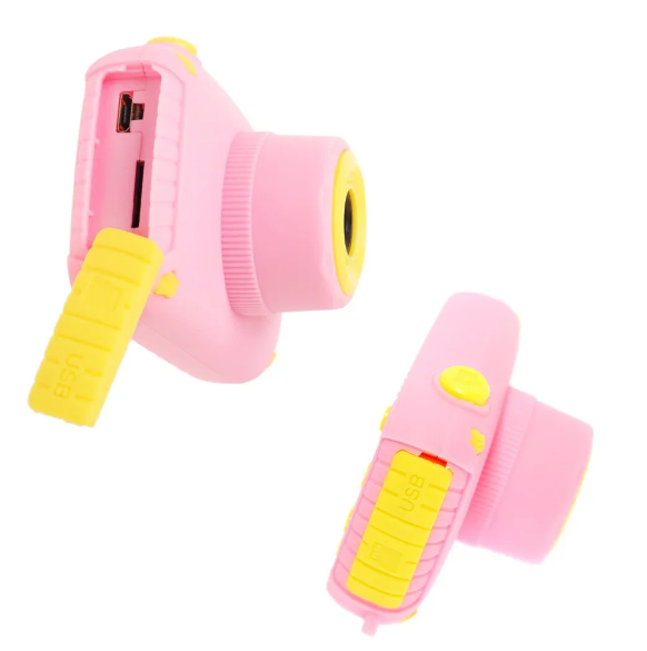 Дитячий фотоапарат Smart Kids Camera цифрова фотокамера, дитяча камера для фото жовтий jv8521476/1 фото