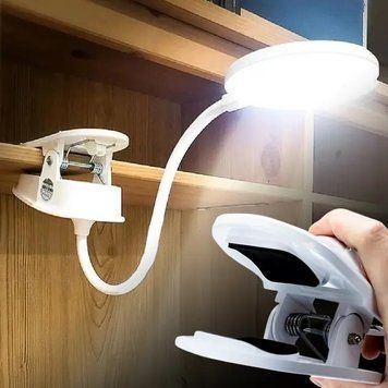 Настільна лампа USB LED гнучка з прищіпкою Jam474474 фото