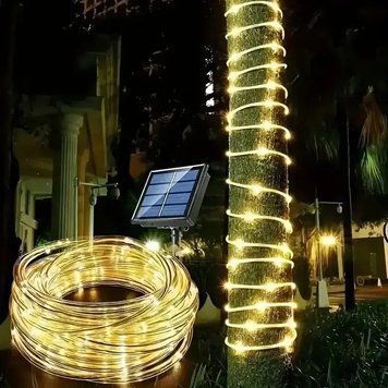 Світлодіодна гірлянда "Трубка" 20м 200 LED, білий теплий LU994 фото