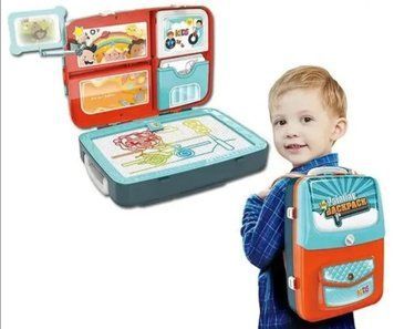 Навчальний набір для малювання у валізці Backpack Packing 3in1 блакитний 2123840/1 фото