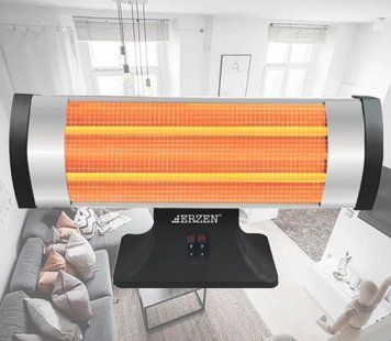 Інфрачервоний обігрівач кварцовий Erzen NH 1600 вт Erzen фото