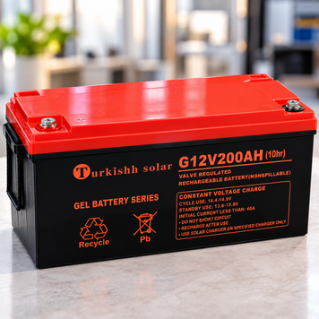 Гелевий акумулятор BATTERY GEL Turkishh Solar 12V 200 Ah Jam9791 фото