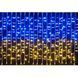 Патріотична гірлянда штора Прапор України 3*3 м 160 LED класична IP44 M16906 фото 4