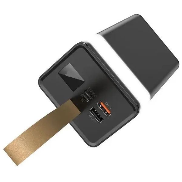 Портативний зарядний пристрій PowerBank WUW-T159 потужністю 30000 мАг зовнішній зарядний пристрій T159 фото