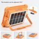 Акумуляторний прожектор із сонячною панеллю 100W / Світлодіодний Solar LED ліхтар 2400mAh 2019938 фото 2