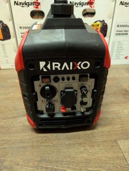 Генератор бензиновий інверторний Raixo R2200IS 1,8 кВт/2 кВт R2200IS фото