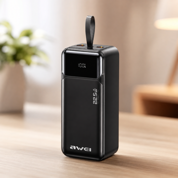 Мобільні зарядні пристрої AWEI PA 105 / POWER BANK 22,5W / Павербанк 40000mah sp9612 фото
