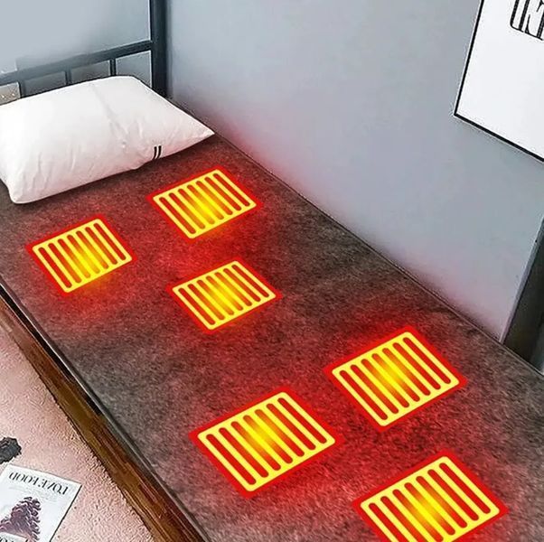 Електропростирадло від повербанку 160*80 см Килим з підігрівом на USB M22522 фото