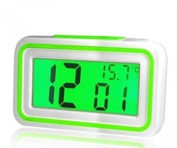 Голосовий годинник, будильник UKC KK-9905 TR White/Green sp1957 фото