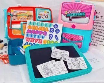 Навчальний набір для малювання у валізці Backpack Packing 3in1 2123840 фото