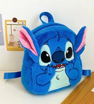 Плюшевий рюкзак Стич Disney Fairy Stitch м'який дитячий рюкзак з вушками та мордочкою G6352 фото