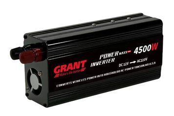 Автомобільний інвертор GRANT Power Maxx 4500W Car Inverter (12V &rarr; 220V) G0642 фото