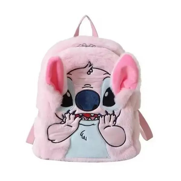 Плюшевий рюкзак Стич Disney Fairy Stitch м'який дитячий рюкзак з вушками та мордочкою G6352 фото