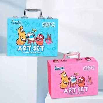 Набір юного художника для малювання та творчості Art Set на 82 предмети D-tASP821 фото